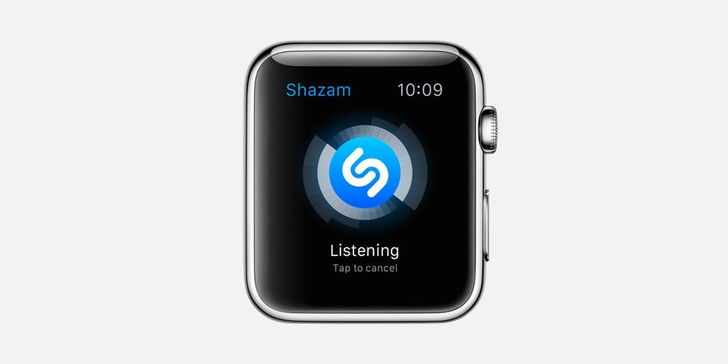 #Shazam and #AppleWatch: the magic of lyrics &amp; music recognition in no time at all. #AppleLive bit.ly/1GknuTV