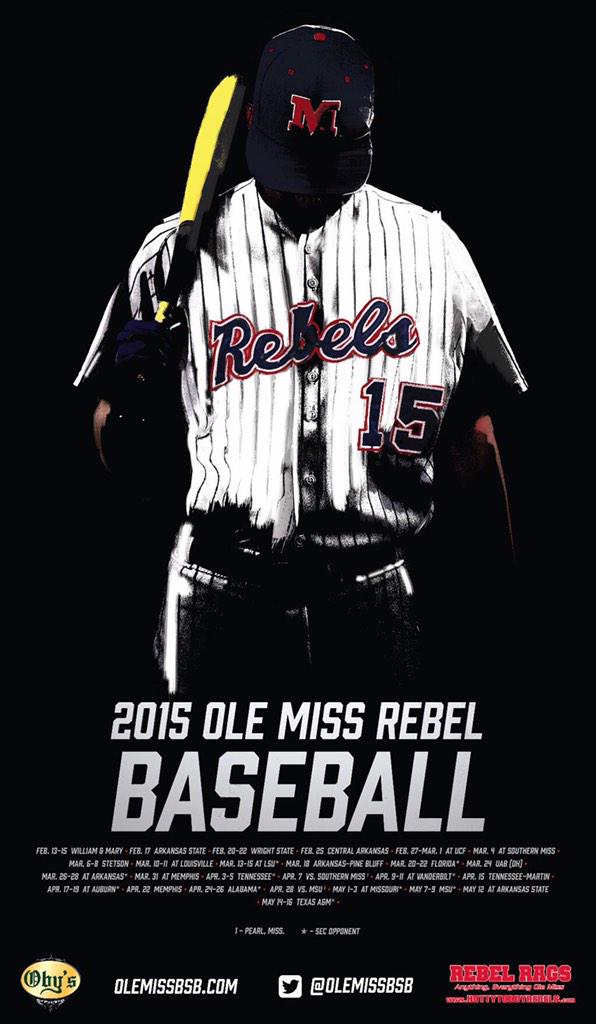 PosterSwag's tweet photo. http://t.co/H0hjy96lpJ   2015 #BaseballSwag Poster Social Vote: RETWEET to vote for: @OleMissSports @OleMissBSB http://t.co/LaAmokR08m