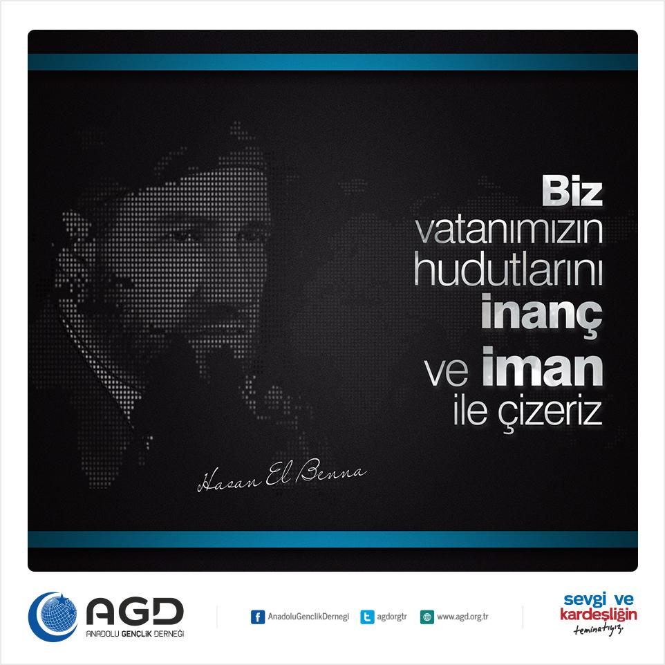 Biz vatanımızın hudutlarını inanç ve iman ile çizeriz.