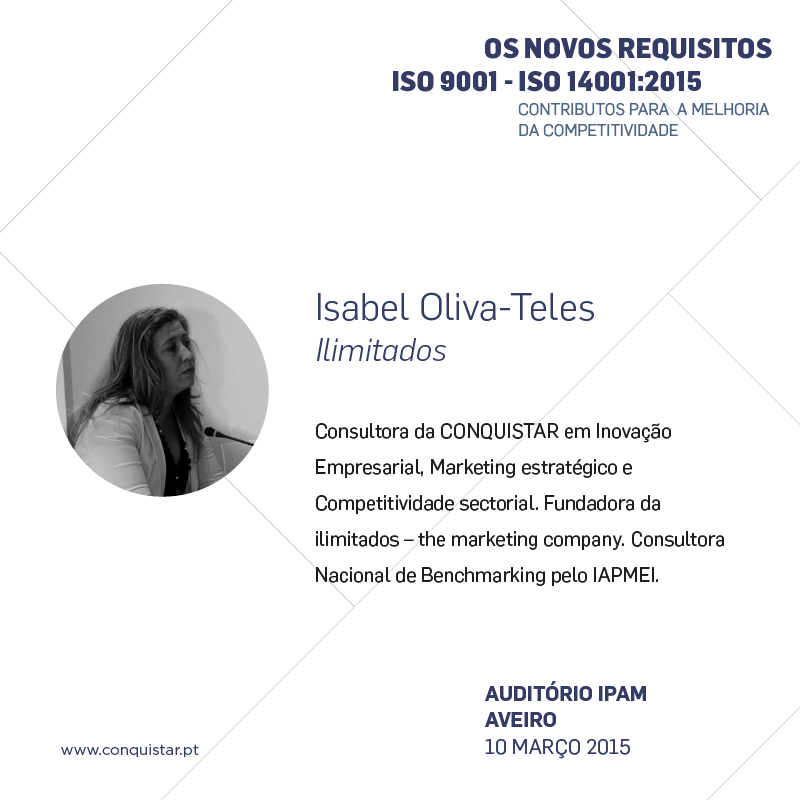 Conquistar2020's tweet photo. Isabel Oliva-Teles estará amanhã no Seminário. #pt2020 #ipam #ipamaveiro #conquistar2020 #seminario http://t.co/LSN8JwyoAb