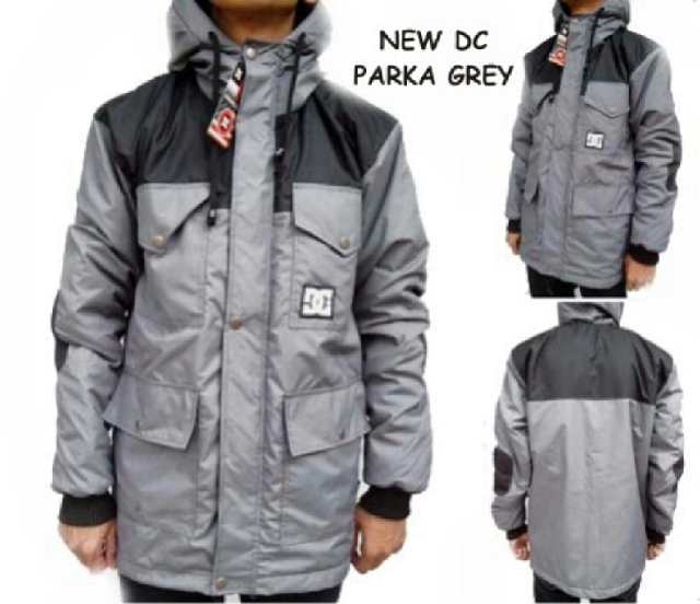 PO new DC parka grey | IDR 160K