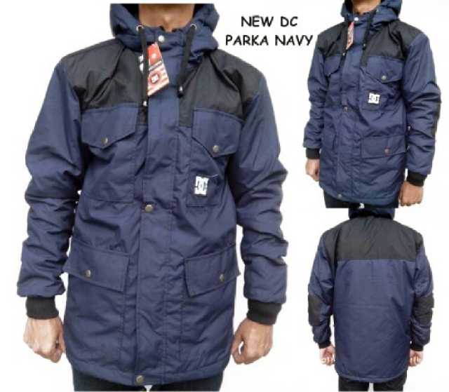 PO new DC parka navy | IDR 160K