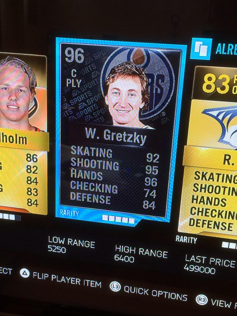 HutDatsyuk15's tweet image. Pulled Gretzky😍