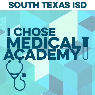SouthTexasISD's tweet photo. Let's get to changing those #profilepics to the #ichosemedicalacademy badge.Share your story &amp; tag @SouthTexasISD http://t.co/IAeDZlwTQY