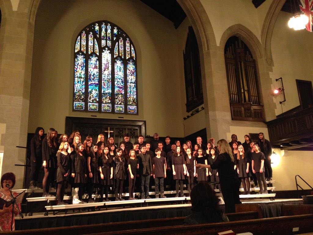 What a performance by @MsgrOBrien_CCSD School Choir at today's Choralfest! Congrats to a beautiful group!