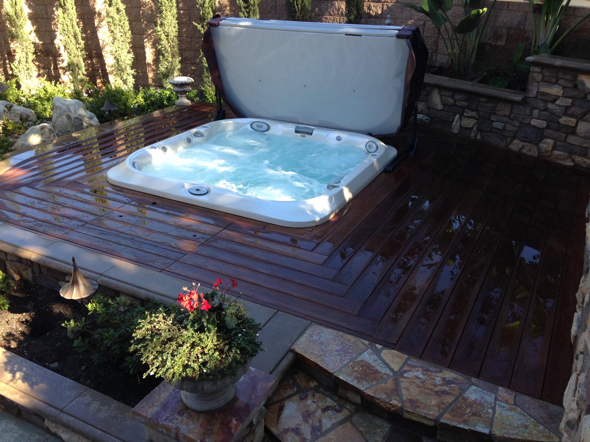 mvspas's tweet photo. Custom install for portable spas. #missionvalleyspas #portablespas #jacuzzi #hottub #customspa http://t.co/ZQGmgKvyVm