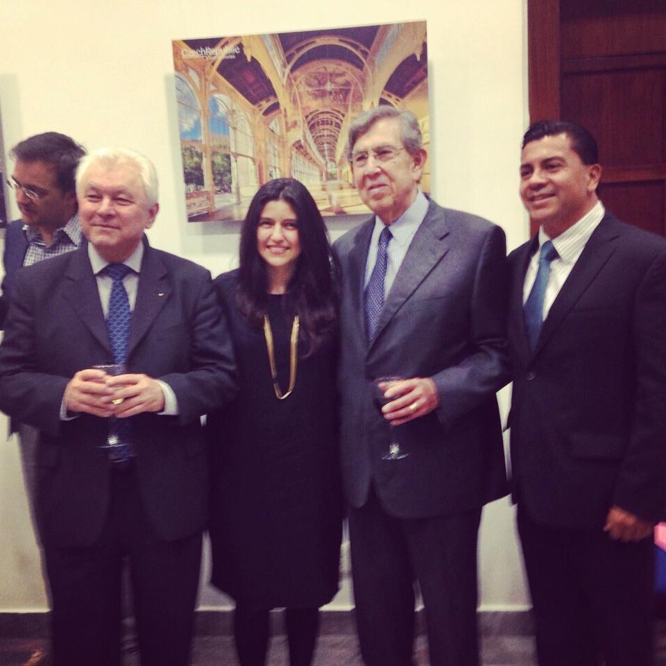 .<a href="/c_cardenas_s/">Cuauhtémoc Cárdenas</a> asiste a la Conmemoración del Natalicio de Tomás Garrigue Masaryk en la Embajada de la República Checa