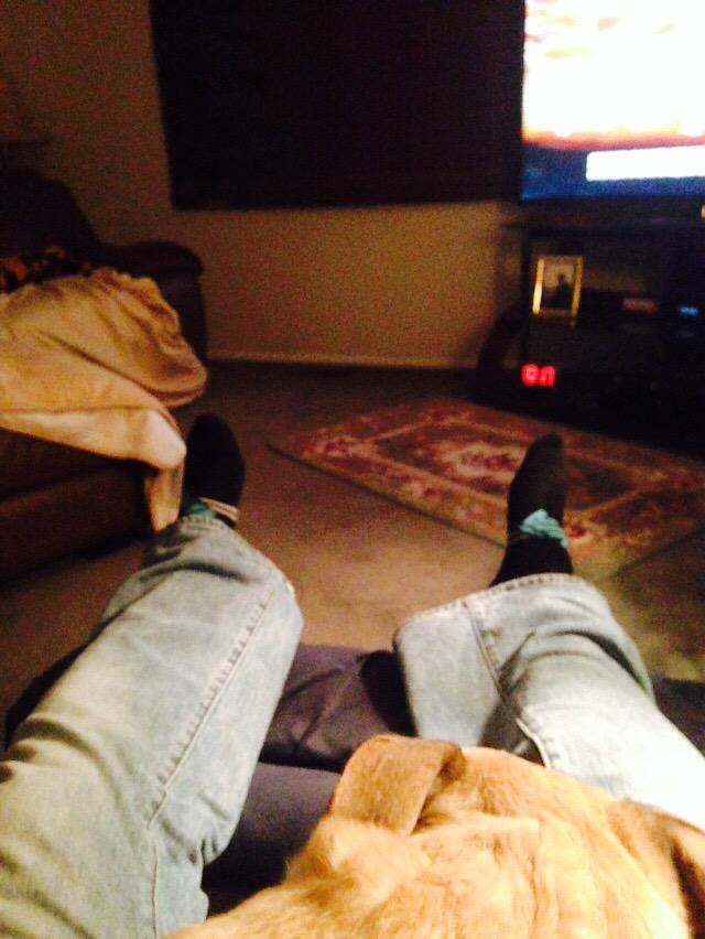 Need a bigger recliner.