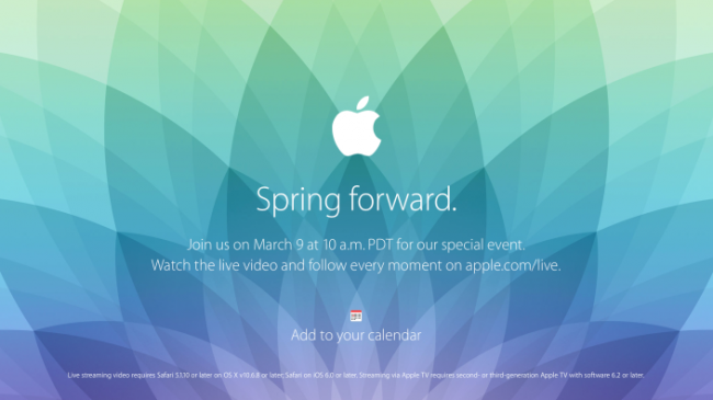 applesfera's tweet photo. Aquí te explicamos cómo hacer para ver la #SpringForwardAPS si estás en Windows o Androi... http://t.co/vfznDixnVn http://t.co/VR5ifFBBdM