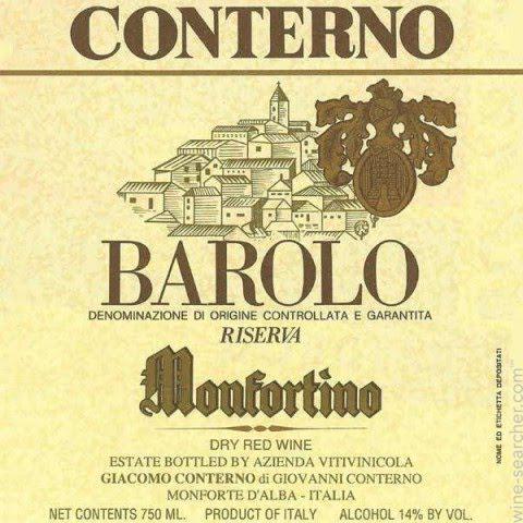 Giacomo Conterno Monfortino, Barolo Riserva DOCG
@PaulsOnTSQ <a href="/UnclePaulsPizza/">Uncle Paul's Pizza</a>