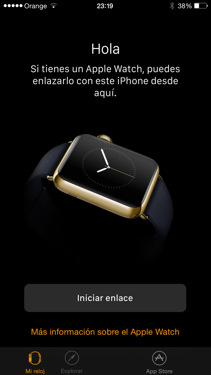 MarieteRuiz's tweet photo. Ya está disponible la aplicación para el Apple Watch #apple #watch #fitness #reloj http://t.co/VoJdpvjQl0