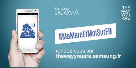 SamsungFR's tweet image. Seriez-vous prêts à accepter votre mère sur #Fb pour un #GalaxyA ? po.st/tYVNUj  #MaMereEtMoiSurFb