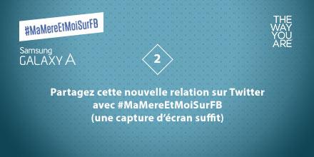 SamsungFR's tweet image. Seriez-vous prêts à accepter votre mère sur #Fb pour un #GalaxyA ? po.st/tYVNUj  #MaMereEtMoiSurFb