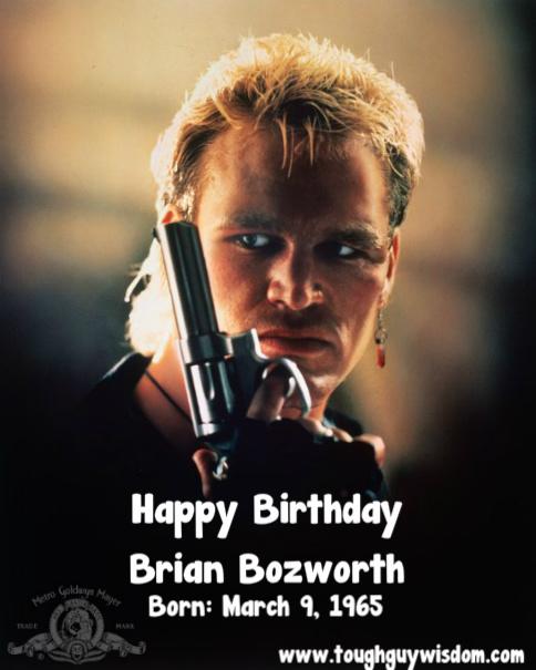 Happy 50th Birthday to Brian Bosworth! 