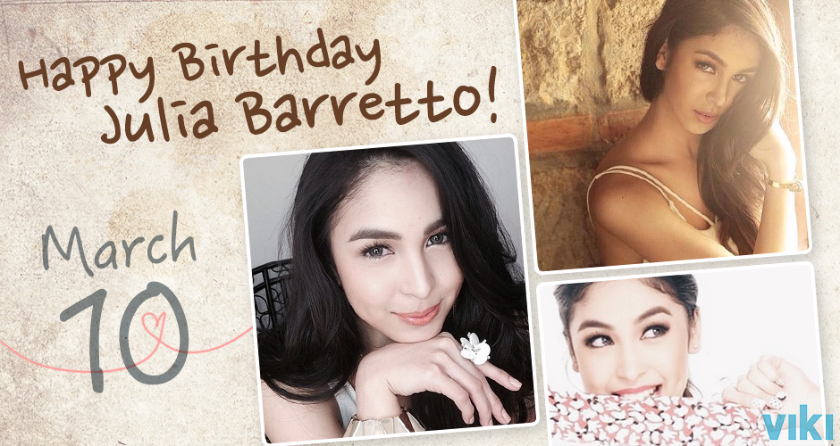 Happy Birthday to Julia Barretto, who turns 18 years old today!  