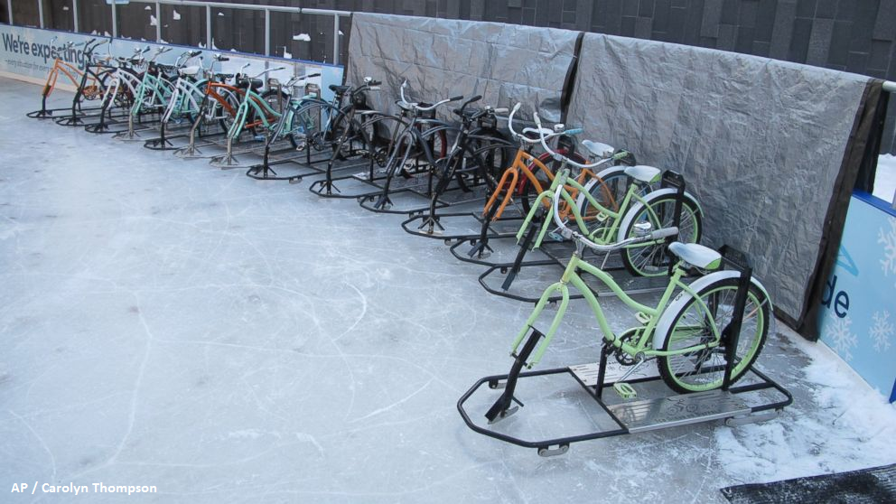 Ice bikes gain traction in bitterly cold Buffalo: | ABC News | Scoopnest