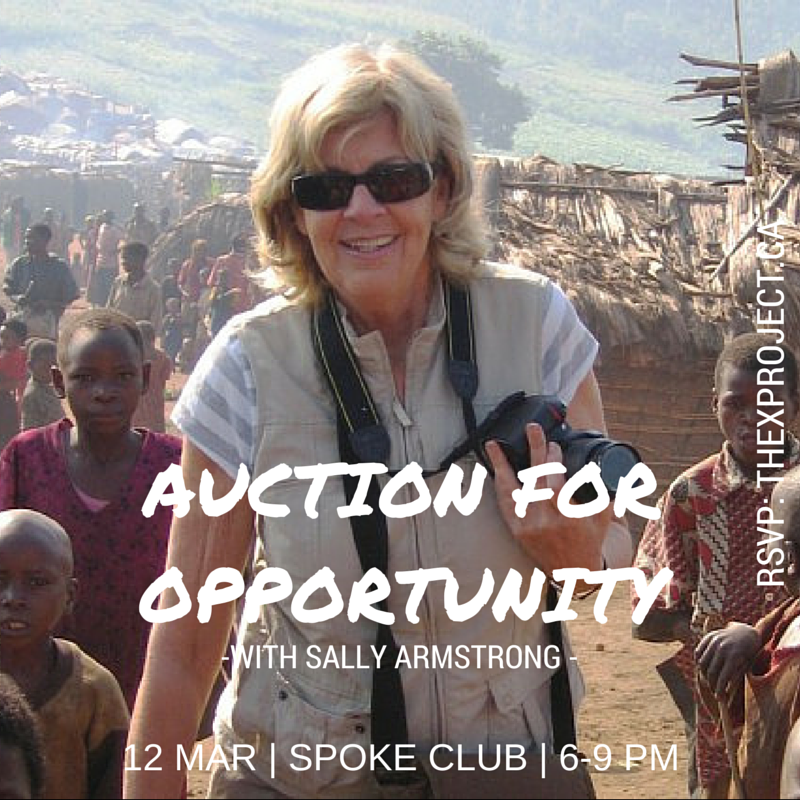 TheXProjectCA's tweet photo. @nowtoronto #RT if you support our Auction for Opportunity with  Sally Armstrong https://t.co/79rapPYtF5 http://t.co/ph5RbbLXee