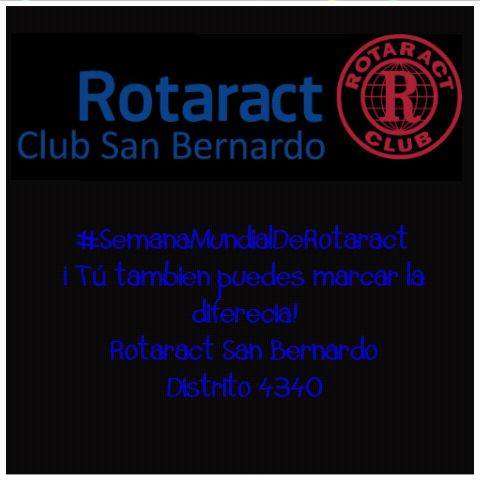 RTCsanbernardo's tweet photo. #SoyRotaract  #SemanaMundialRotaract #WorldRotaractWeek @rotary  @rotaract http://t.co/bQZpE29F7u