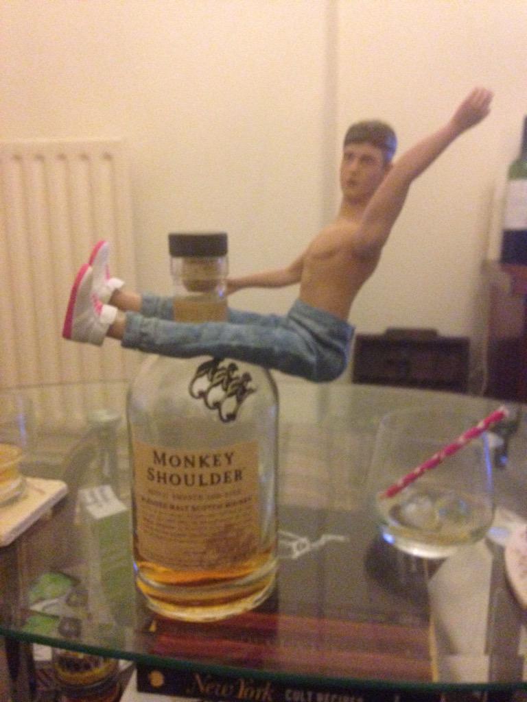 Safe to say <a href="/Fahi__/">Darren Facchini</a> 's excited about this year's <a href="/MnkyShldrUK/">Monkey Shoulder UK</a> #UBC the little Italian can't help himself.