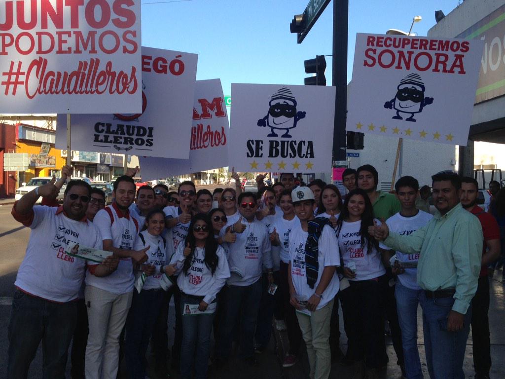 ¡Otro Sonora, Ya! #Claudilleros en #Guaymas <a href="/PRI_Guaymas/">PRI Guaymas</a>
