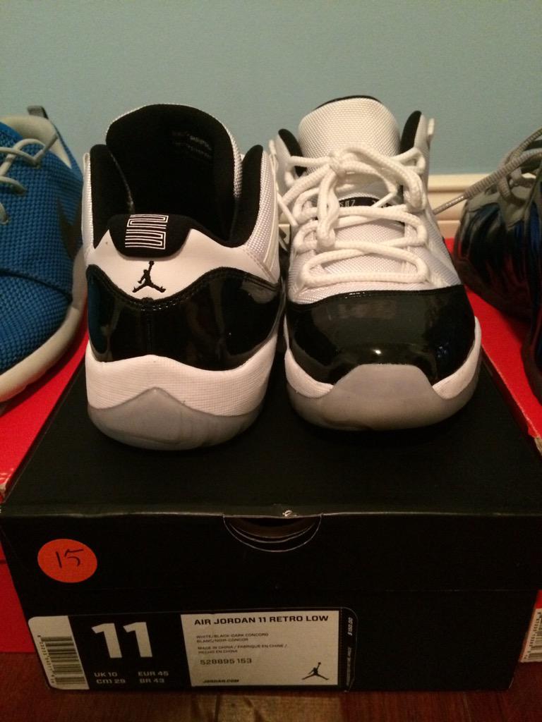 coble_zack's tweet photo. If you know anyone trying to buy concords have them Hmu http://t.co/YOrybbphJ3