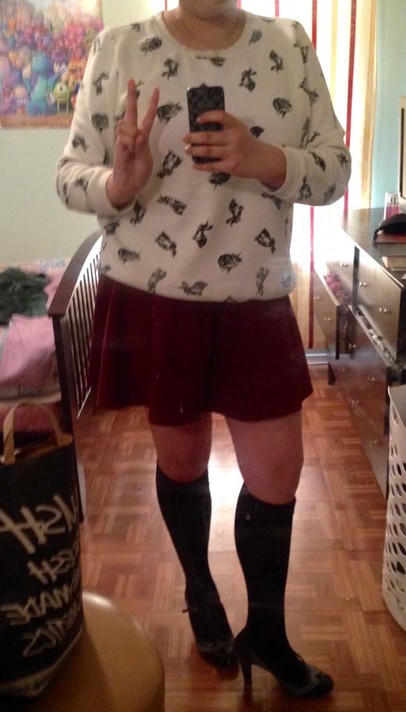 HSSamanda's tweet photo. ((YO... i found some ootds i have never posted anywhere pls relish in my poor taste &amp; bad posing)) http://t.co/Bge5KMfRnh