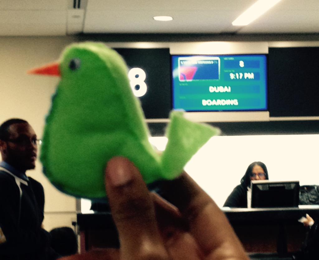 This is NuNu here, about to board the plane! See you soon @hultprize! #Dubaibound