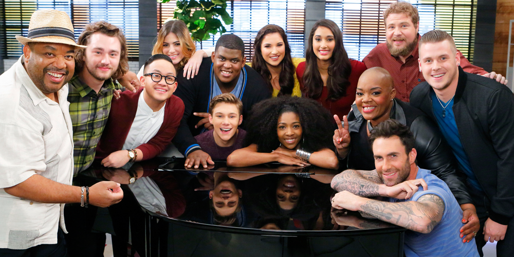NBCTheVoice's tweet photo. Say hello to all of our Season 8 artists with a RETWEET 👋. #VoiceBlinds http://t.co/msgpM65NKc