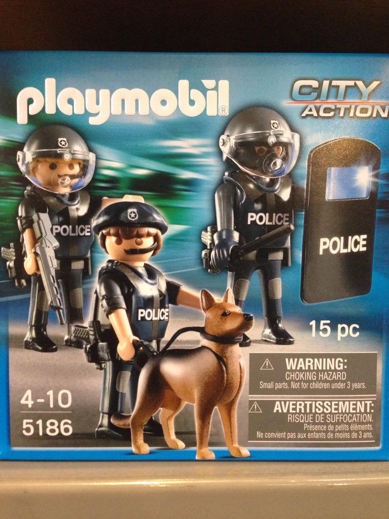 It says CITY ACTION. It says WARNING: CHOKING HAZARD.