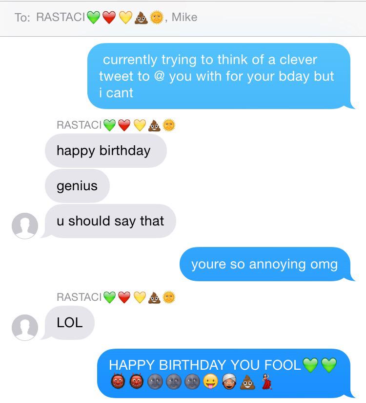  happy birthday mike :-) love you to pieces 