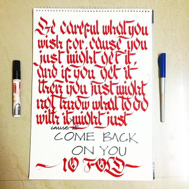 Druthersco's tweet image. - Eminem 
How i manage #errors .

#pilotparallel #fraktur #calligraphy #lettering #handmadefont #letters #goodtype …