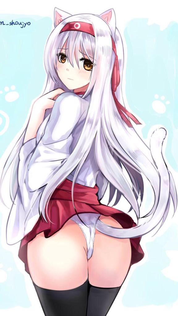 ApolloTsukino's tweet photo. ''Our Master knocked over a weird potion down, I got deformed while my wife turned into a Neko lol'' http://t.co/YEkINmkubs