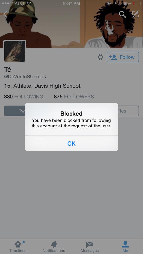 IDontSlander's tweet photo. Don't buy your followers guys. Earn them. @DeVonteSCombs http://t.co/SDHAA1Bjc5