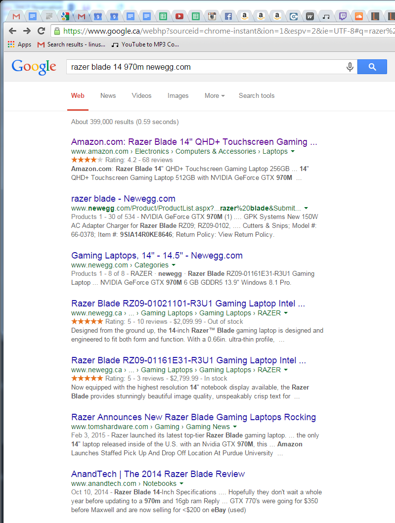 LinusTech's tweet photo. Jeebus, @Amazon... That is some SICK SEO... http://t.co/3MGZPYxIWh