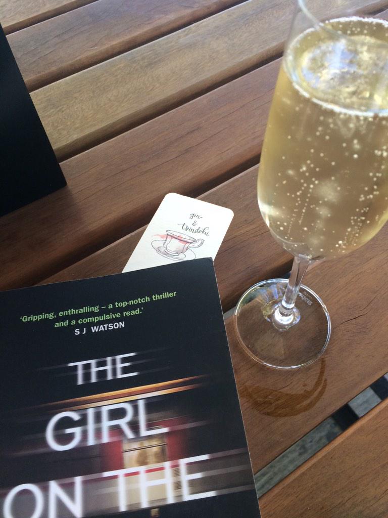 Ready and waiting for the rest of the club to arrive! #bookclub #ginandtsundoku #thirsty
