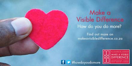 EArdenSA's tweet photo. Our #MakeAVisibleDifference campaign is back! ENTER NOW for a chance to WIN prizes worth R105 000. #HowDoYouDoMore http://t.co/iStuNxBjIM