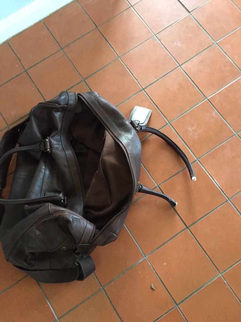 . <a href="/British_Airways/">British Airways</a> Not happy. When I flew BA, this happened. Bcs I didn't report immediately, they won't help me.