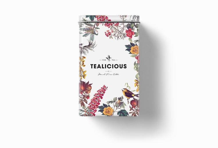 TheDieline's tweet image. Tealicious, a small Tea Shop, blooms beautifully in the heart of Florance, Italy. thediel.in/1BrKUWq