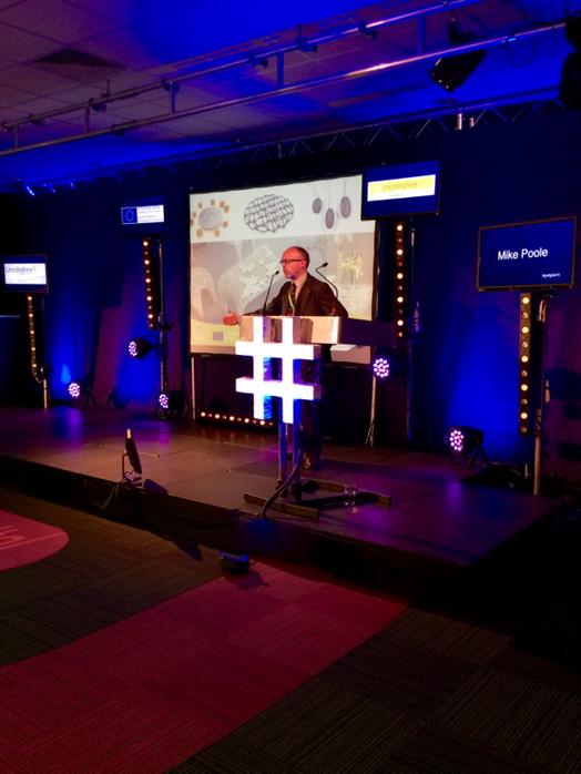 Onlincolnshire's tweet image. Mike Poole from @unilincoln explains the 3D printing facilities available at the onlincolnshire #TechnologyHubs