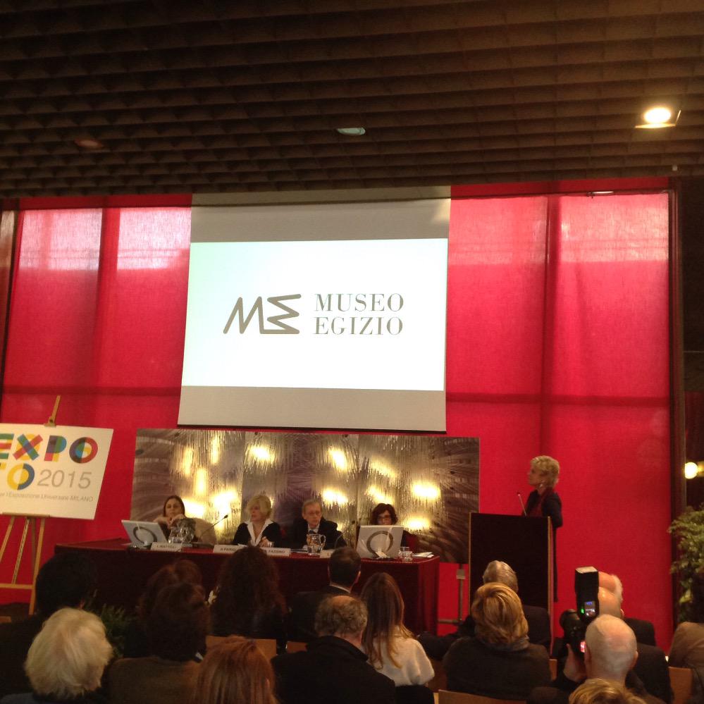 FondazioneCRT's tweet photo. #expoto2015 cominciando con il nuovo logo. #egizio2015 @MuseoEgizio che ne dite? http://t.co/uRZOvh9TBB