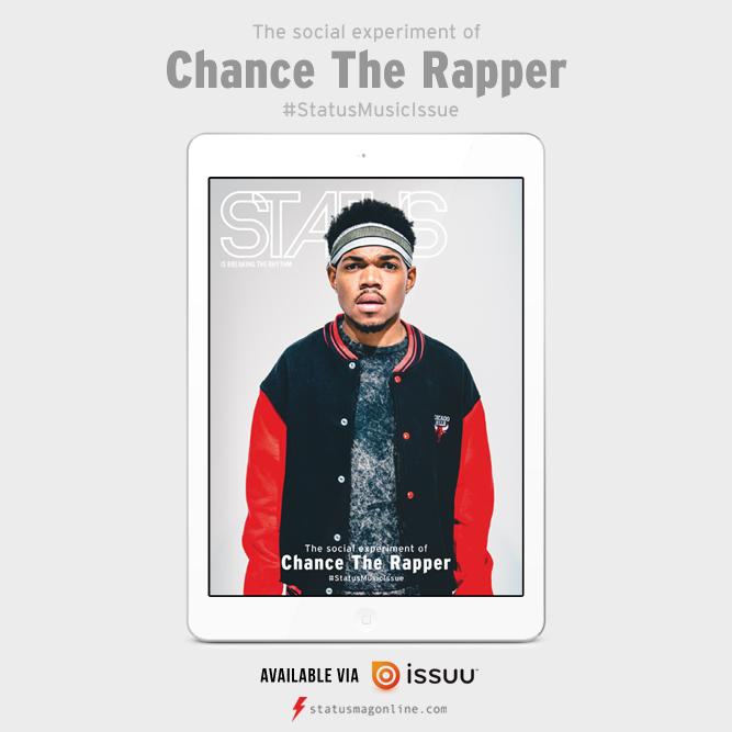 statusmagazine's tweet photo. See The Social Experiment with @chancetherapper on our @Vimeo! https://t.co/AHDOHTi4IN #STATUSMusicIssue http://t.co/Ev9svFLNh8