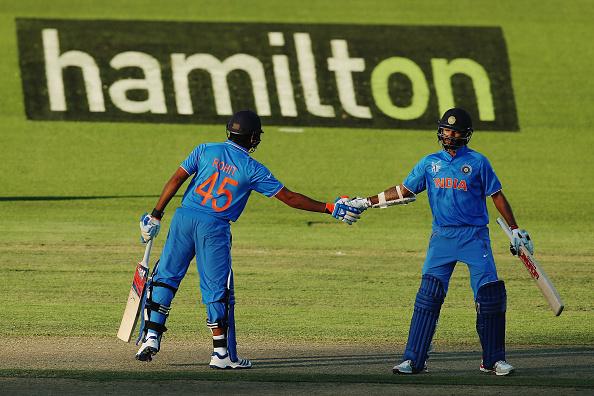 INDIA!! 5 Wins from 5 games as they beat Ireland by 8 wkts in Hamilton &amp; confirm top spot in Pool B 
#cwc15 #INDvIRE
