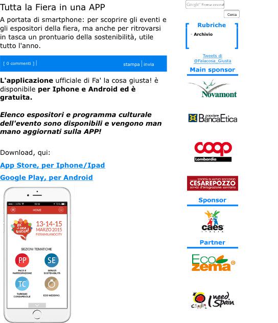 RobertaCalle's tweet photo. Devo dire che la App per avere a portata di mano @Falacosa_Giusta e' fantastica! http://t.co/p1jauCbThi