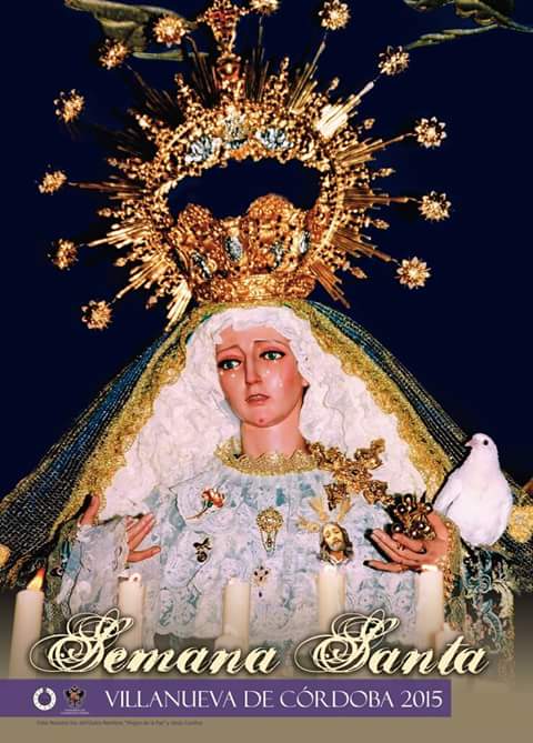El pasado domingo fue la presentacion del cartel ogicial de la Semana Santa de Villanueva de Cordoba 2015