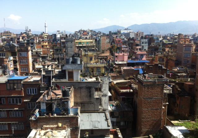 Il nuovo panorama da casa #Kathmandu #Landscape #Nepal