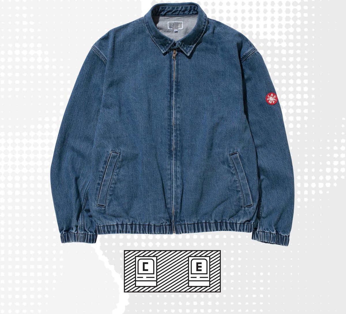 cav empt denim jacket