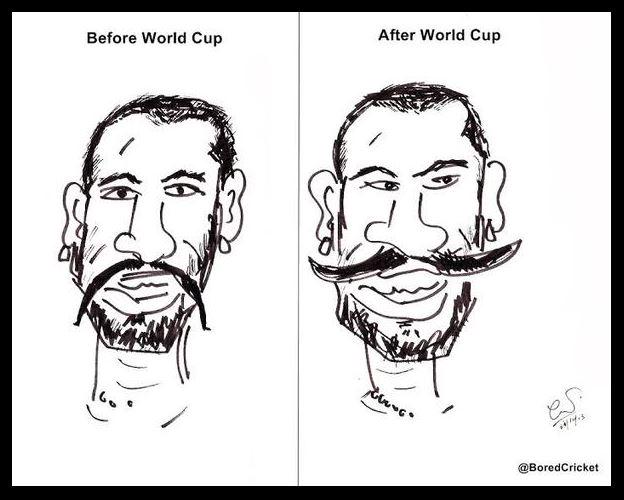 newsflickshindi's tweet photo. #Dhawan ने #INDvsIRE मैच में अपनी नहीं, #RunMoreTeamIndia की मूंछें भी ऊपर कर दीं! 
स्रोतः @boredcricket #MSD2011 http://t.co/vkWPwoexVq