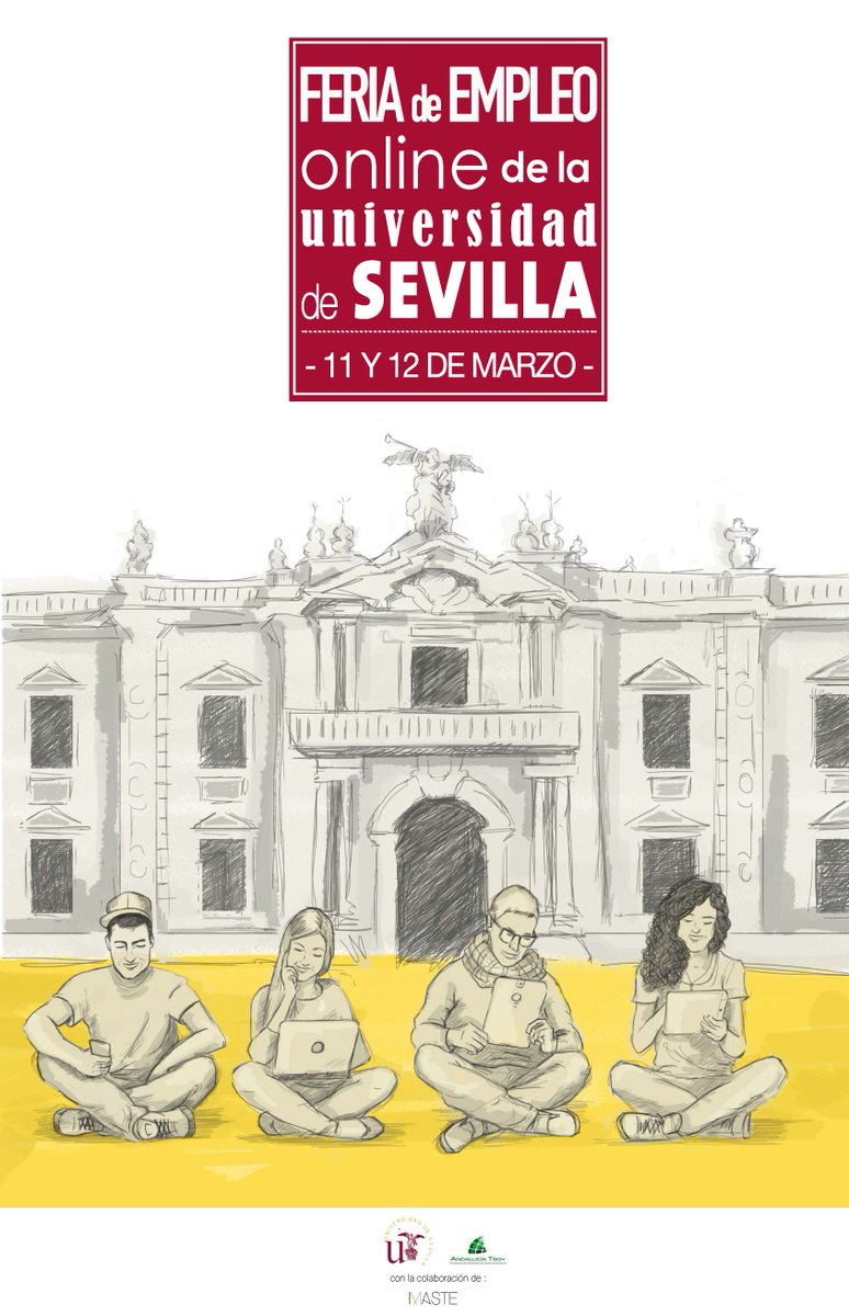 spee_us's tweet photo. Mañana a las 9 abrimos #FeriaEmpleoUS online @unisevilla ¡Casi 2.000 inscritos! Regístrate ya http://t.co/vR4xIvb58S http://t.co/41rhXU4cQk