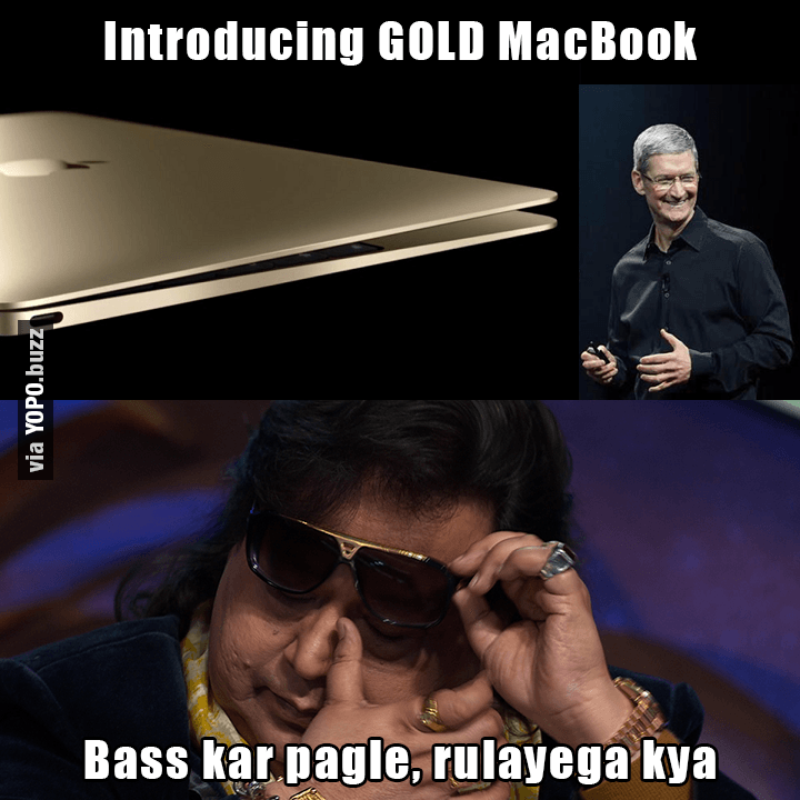 YOPObuzz's tweet photo. Bappi Da would be proud..

#AppleWatch #INDvsIRE #BiggestFashionSaleEver #MSD2011 #RunMoreTeamIndia http://t.co/qqCDrCbPbn