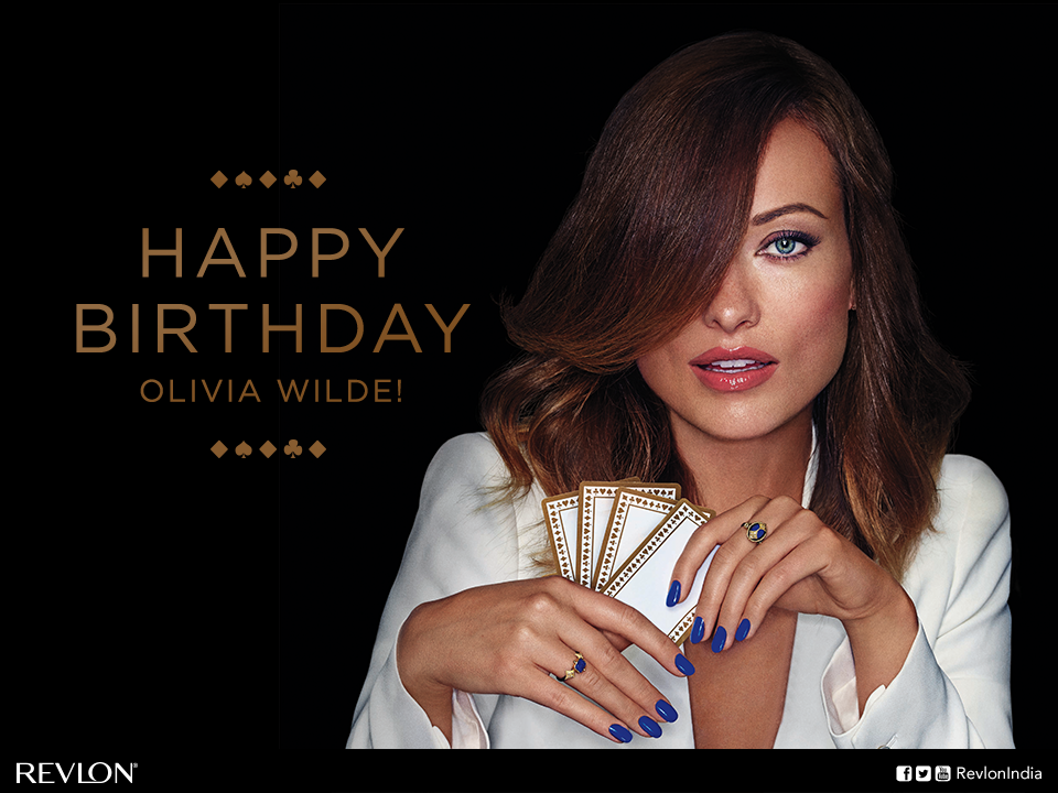 Happy Birthday to our sensual and glamorous star of an icon, Olivia Wilde!  